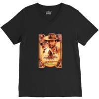 Indiana Jones And The Last Crusade Movie V-neck Tee | Artistshot