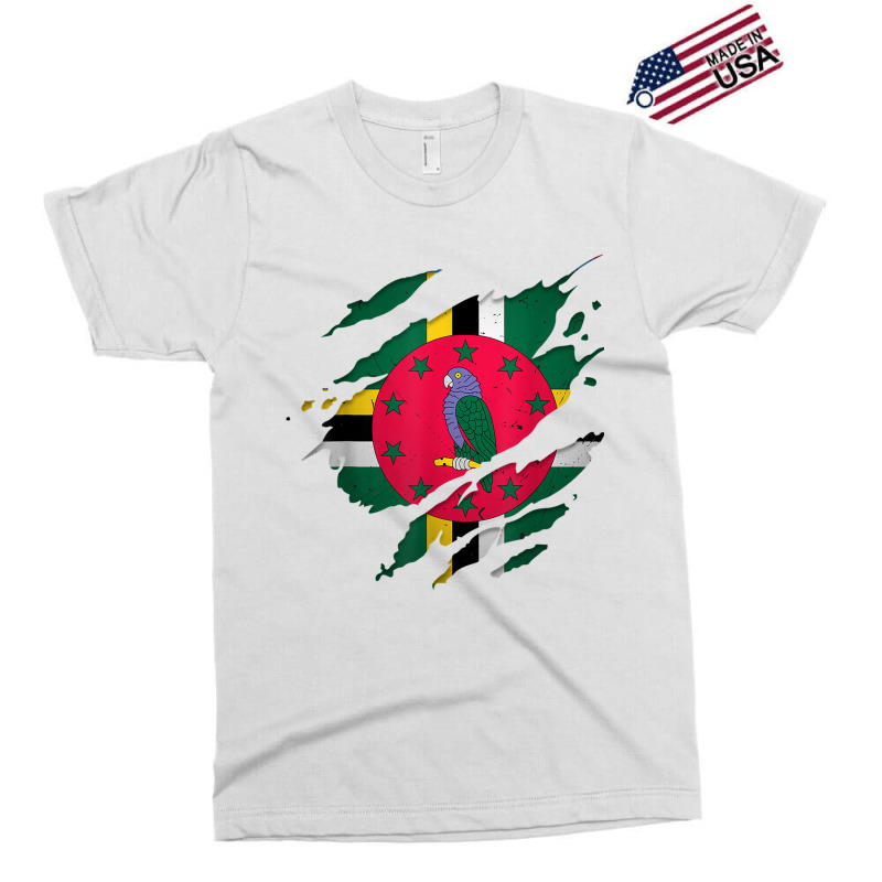 Proud Dominican Shirts  Torn Ripped Dominica Flag T Shirt Exclusive T-shirt by cm-arts | Artistshot