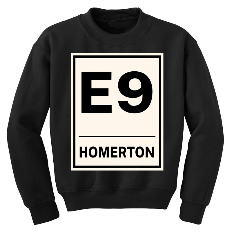 E9 Homerton Postcode United Kingdom Youth Sweatshirt by fenderbendable | Artistshot