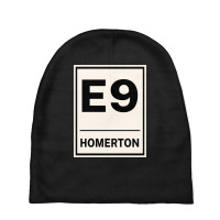 E9 Homerton Postcode United Kingdom Baby Beanies | Artistshot