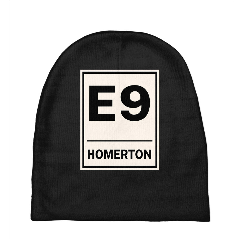 E9 Homerton Postcode United Kingdom Baby Beanies by fenderbendable | Artistshot