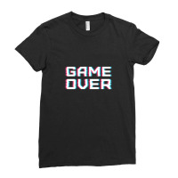 Game Over 1 Ladies Fitted T-shirt | Artistshot