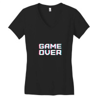 Game Over 1 Women's V-neck T-shirt | Artistshot