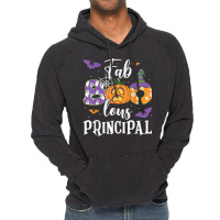 Fab Boo Lous Principal Funny School Principal Halloween Vintage Hoodie | Artistshot