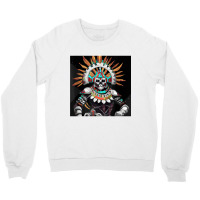 Dia De Los Muertos Aztec Warrior Calavera Mayan Mythology T Shirt Crewneck Sweatshirt | Artistshot