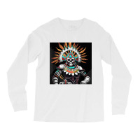 Dia De Los Muertos Aztec Warrior Calavera Mayan Mythology T Shirt Long Sleeve Shirts | Artistshot