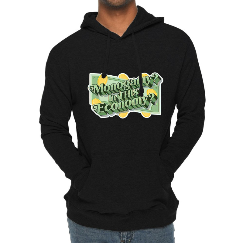 Monogamy In This Economy Lightweight Hoodie by cm-arts | Artistshot