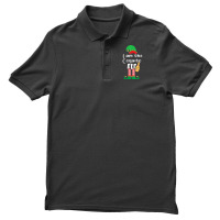 Womens Coquito Elf Funny Puerto Rico Matching Christmas Bilingual V Ne Men's Polo Shirt | Artistshot