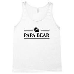 Papa Bear Tank Top | Artistshot