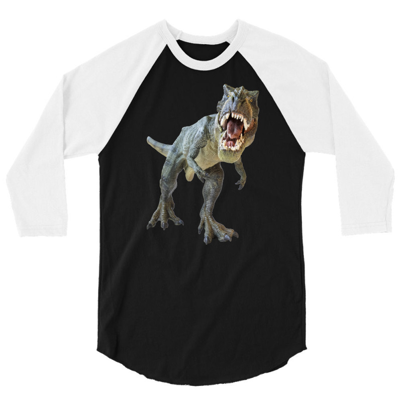 Dinosaur  Tyrannosaurus 3/4 Sleeve Shirt | Artistshot