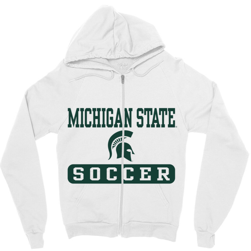 Michigan State Spartans Soccer Officially Licensed Pullover Hoodie Zipper Hoodie | Artistshot