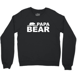 Papa Bear Crewneck Sweatshirt | Artistshot