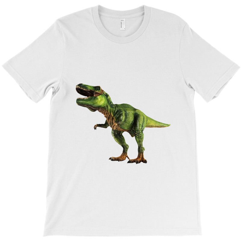 Walking Green Triangle Dinosaurs T-shirt | Artistshot