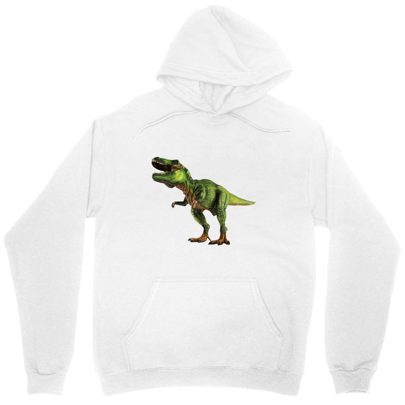 Walking Green Triangle Dinosaurs Unisex Hoodie | Artistshot