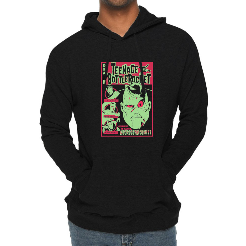 Bottle Rocket Necro Comicon Lightweight Hoodie by marygerdes | Artistshot