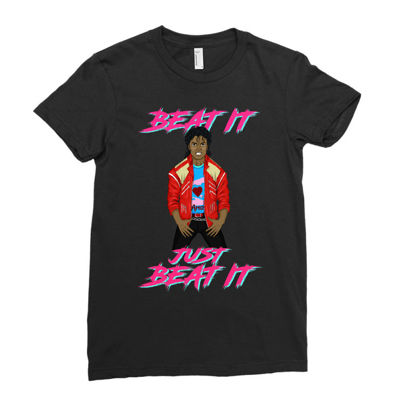 Just Beat It! Ladies Fitted T-Shirt by Konlasa6638 | Artistshot