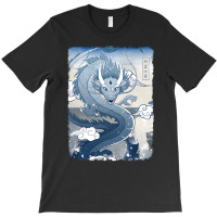 Blue Dragon (3) T-shirt | Artistshot