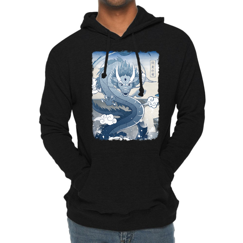 Blue Dragon (3) Lightweight Hoodie by Kenlofu52 | Artistshot