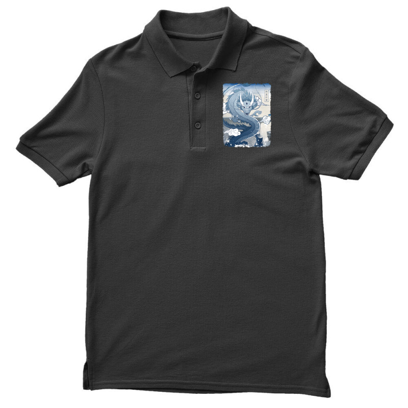 Blue Dragon (3) Men's Polo Shirt by Kenlofu52 | Artistshot