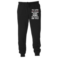 Gift For Freakin' Genius Tile Layer Unisex Jogger | Artistshot