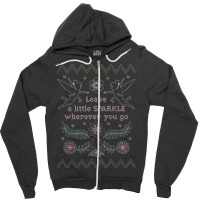 Peter Pan Tinkerbell Sparkles Where You Go Zipper Hoodie | Artistshot