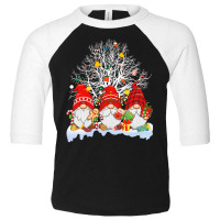 Three Gnomes Merry Christmas Tree Lights Matching Family Long Sleeve T Toddler 3/4 Sleeve Tee | Artistshot