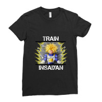 Epic Super Saiyan Ultra Trunks For Boyfriend Ladies Fitted T-shirt | Artistshot