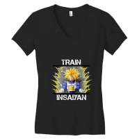 Epic Super Saiyan Ultra Trunks For Boyfriend Women's V-neck T-shirt | Artistshot