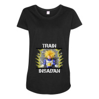 Epic Super Saiyan Ultra Trunks For Boyfriend Maternity Scoop Neck T-shirt | Artistshot