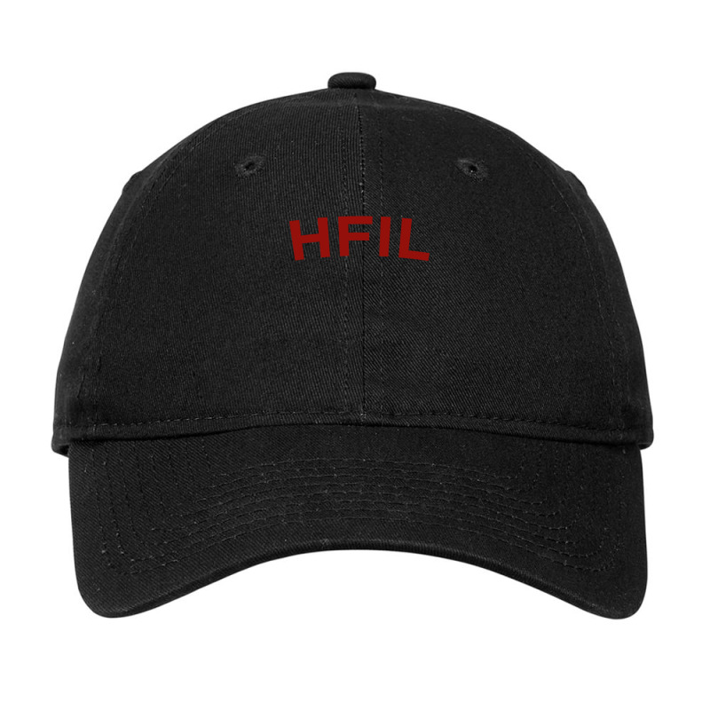 Hfil A Home For Infinite Losers Red Friend Adjustable Cap by IsaiahBlake | Artistshot