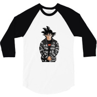 Goku Drip 3 For Friend 3/4 Sleeve Shirt | Artistshot