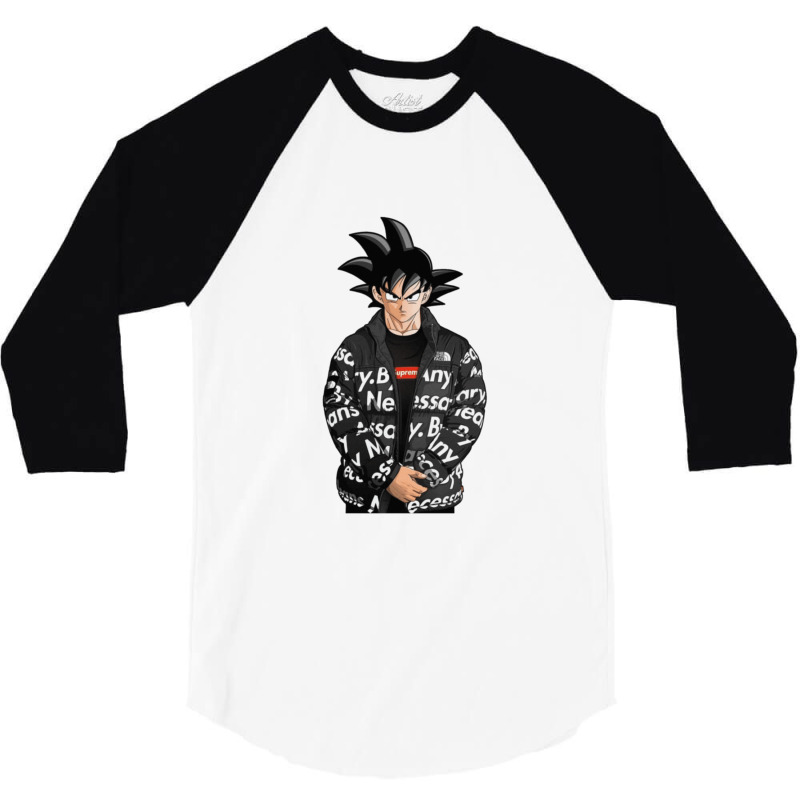 Goku Drip 3 For Friend 3/4 Sleeve Shirt | Artistshot