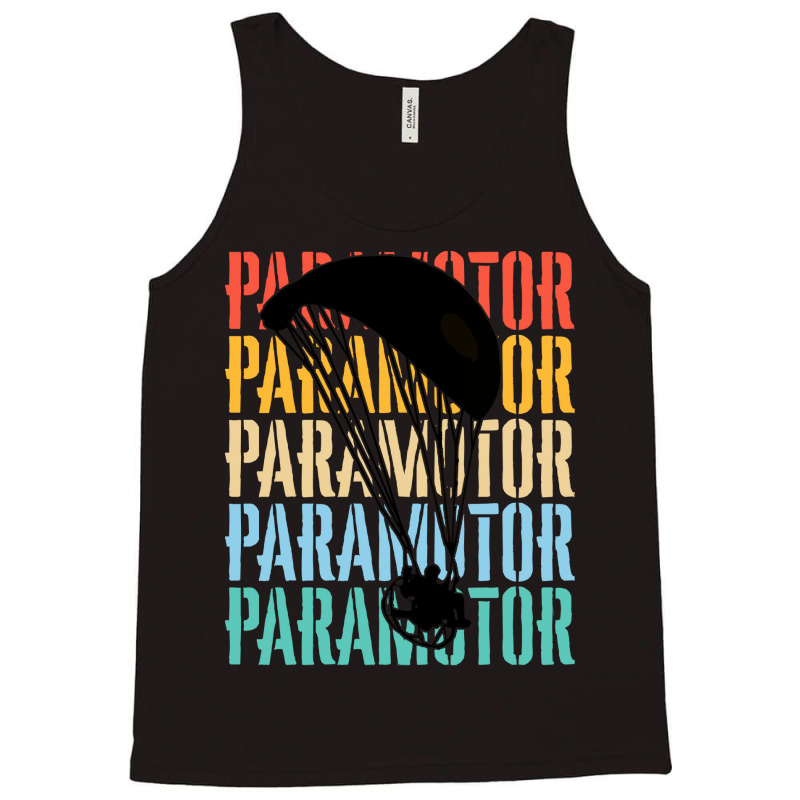 Paramotoring Paramotoring - Paramotor (5) Tank Top | Artistshot