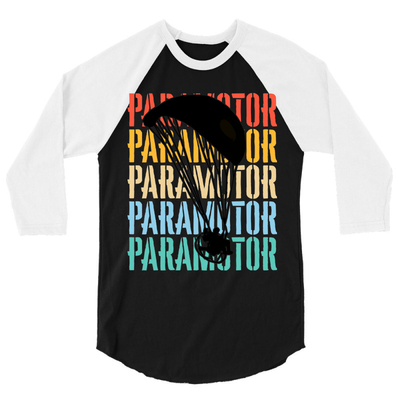 Paramotoring Paramotoring - Paramotor (5) 3/4 Sleeve Shirt | Artistshot