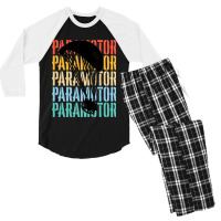 Paramotoring Paramotoring - Paramotor (5) Men's 3/4 Sleeve Pajama Set | Artistshot