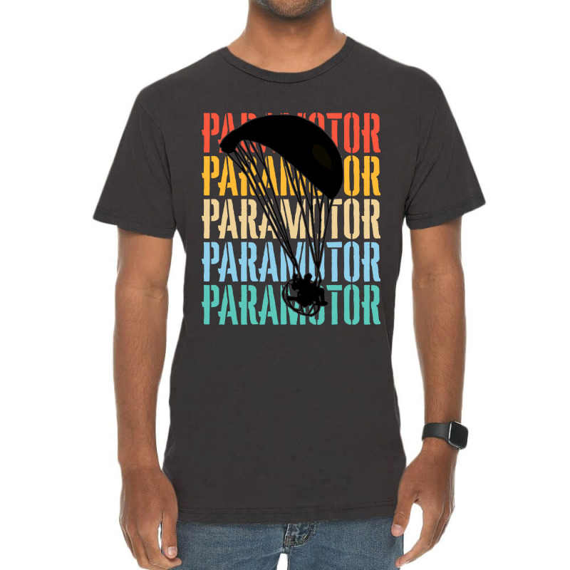 Paramotoring Paramotoring - Paramotor (5) Vintage T-shirt | Artistshot