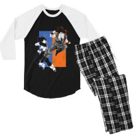 Eternal Rivals White For Boyfriend Men's 3/4 Sleeve Pajama Set | Artistshot