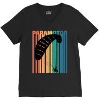 Paramotoring Paramotoring - Paramotor V-neck Tee | Artistshot