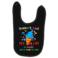 Ice Cream Cone Quote For Ice Cream Lover Baby Bibs | Artistshot