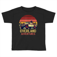 Overland Adventures Camping Offroad Mountain Sunset Graphic T Shirt Toddler T-shirt | Artistshot