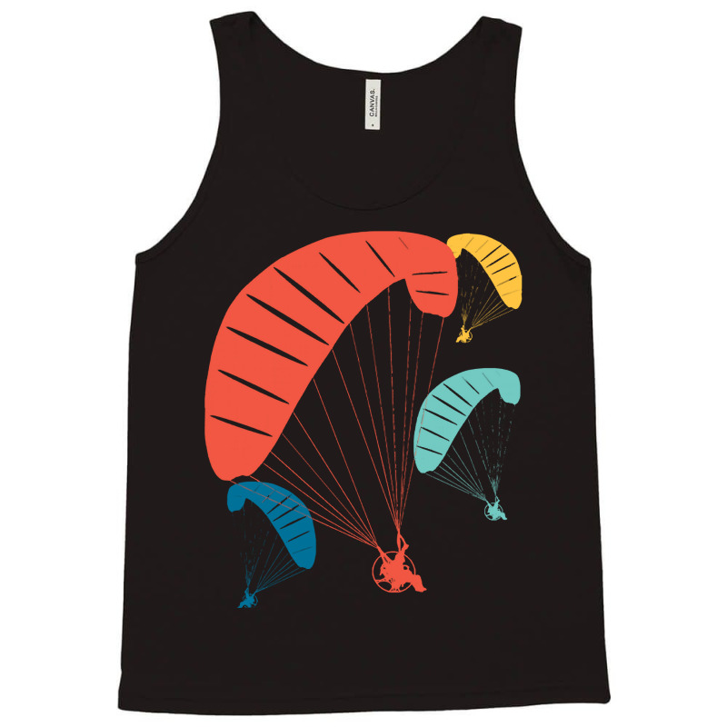 Paramotoring Paramotoring - Paramotorists Colorful Tank Top | Artistshot