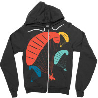 Paramotoring Paramotoring - Paramotorists Colorful Zipper Hoodie | Artistshot