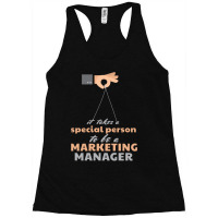 Marketing Manager Racerback Tank | Artistshot