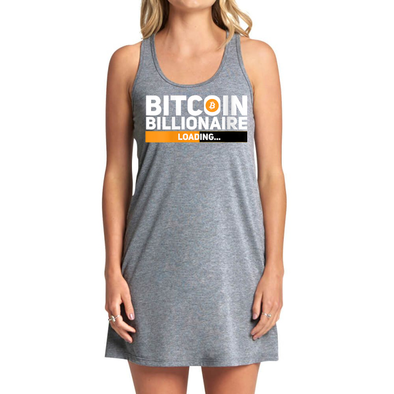 Womens Bitcoin Billionaire Loading Funny Crypto Ethereum T Shirt V Nec Tank Dress by cm-arts | Artistshot