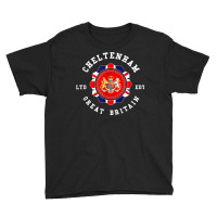 Cheltenham Great Britain British Pride Vintage Youth Tee | Artistshot