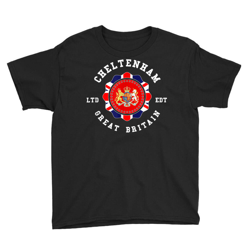 Cheltenham Great Britain British Pride Vintage Youth Tee | Artistshot