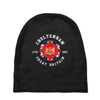 Cheltenham Great Britain British Pride Vintage Baby Beanies | Artistshot