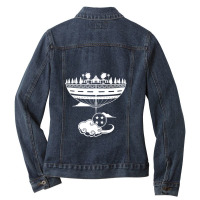 Kamis Lookout Ladies Denim Jacket | Artistshot