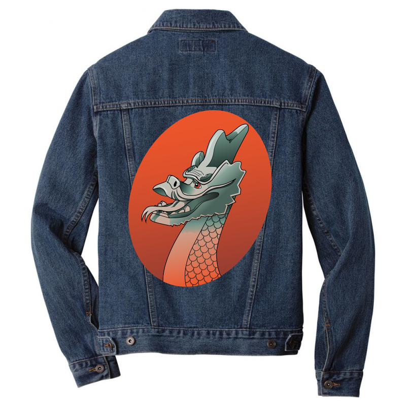 Chinese Dragon-owszx Men Denim Jacket | Artistshot