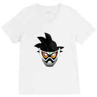 Goku Ex Aid V-neck Tee | Artistshot